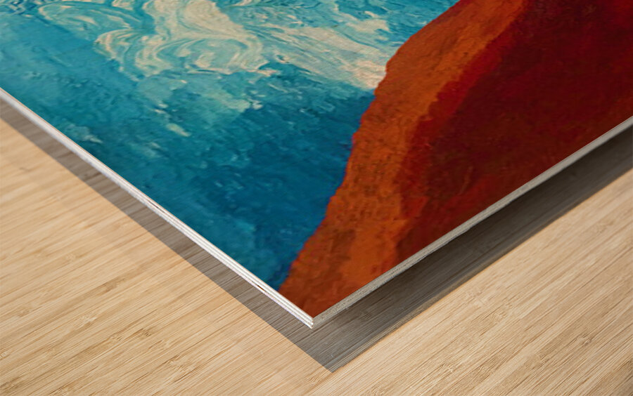 Copper Mountain Wood print