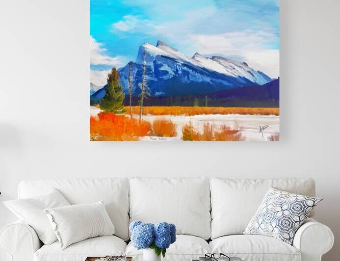 Mt Rundle   June 25 2025 by Davy Ray Jutras