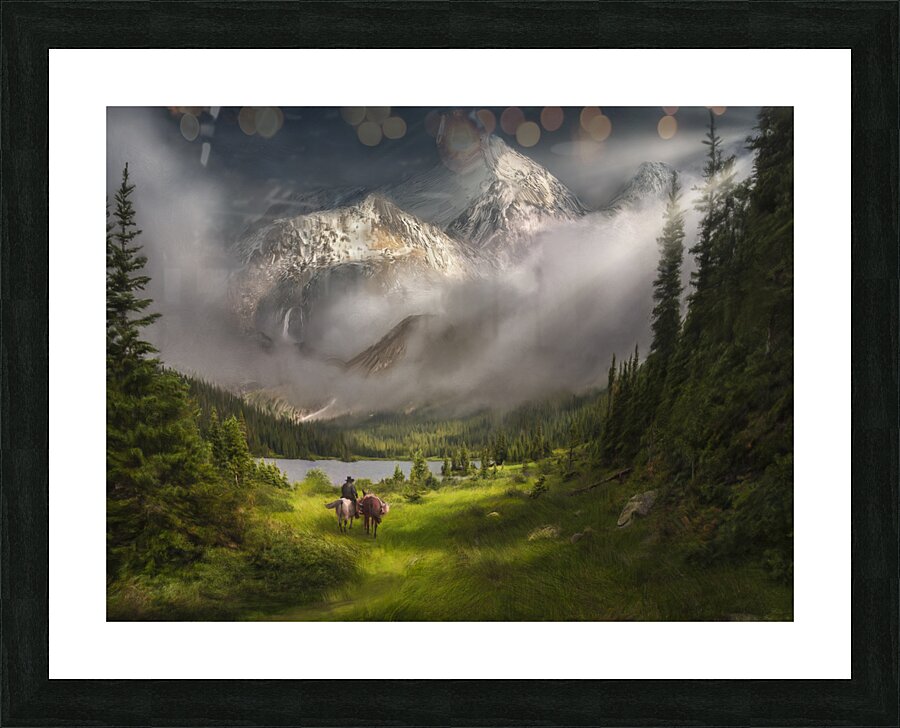 Packing In Picture Frame print
