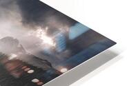Hard rain HD Metal print