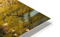 Poudre Bridge Into Fall HD Metal print