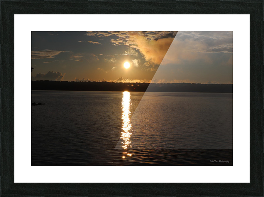 Sunset at Sleeping Giant  Picture Frame print
