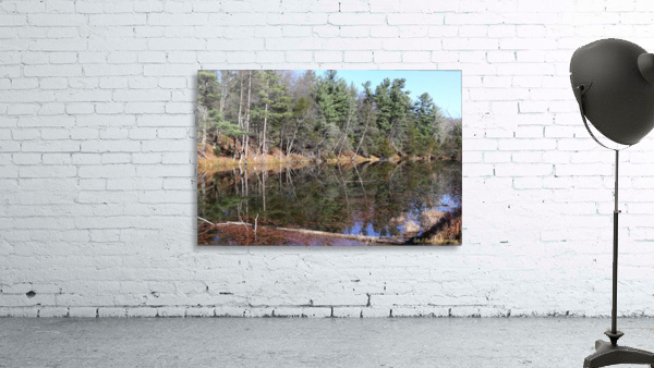 Reflections on the Ausable River  Wall Preview