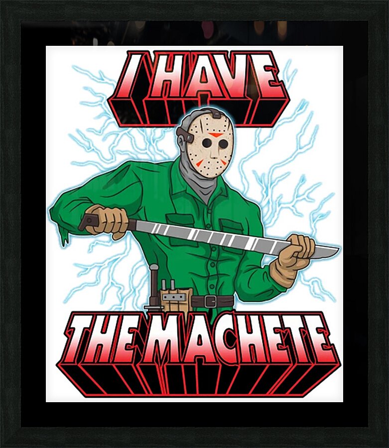 Friday The 13th 20 Picture Frame print