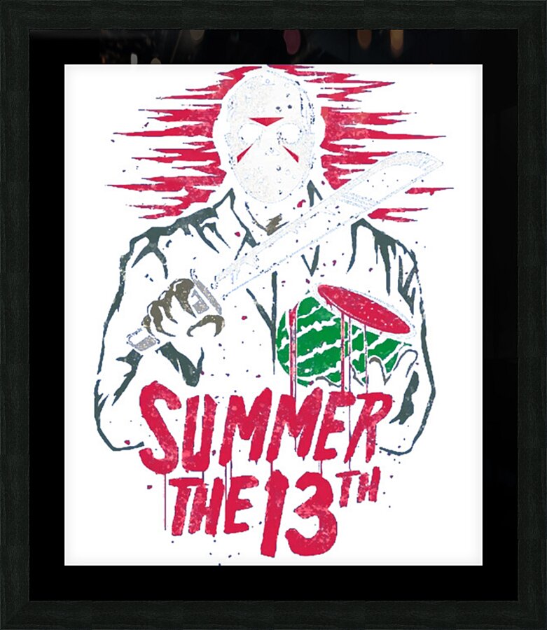 Friday The 13th 43 Picture Frame print