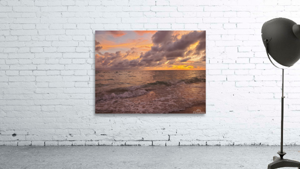 Ocean at Sunset4 Wall Preview