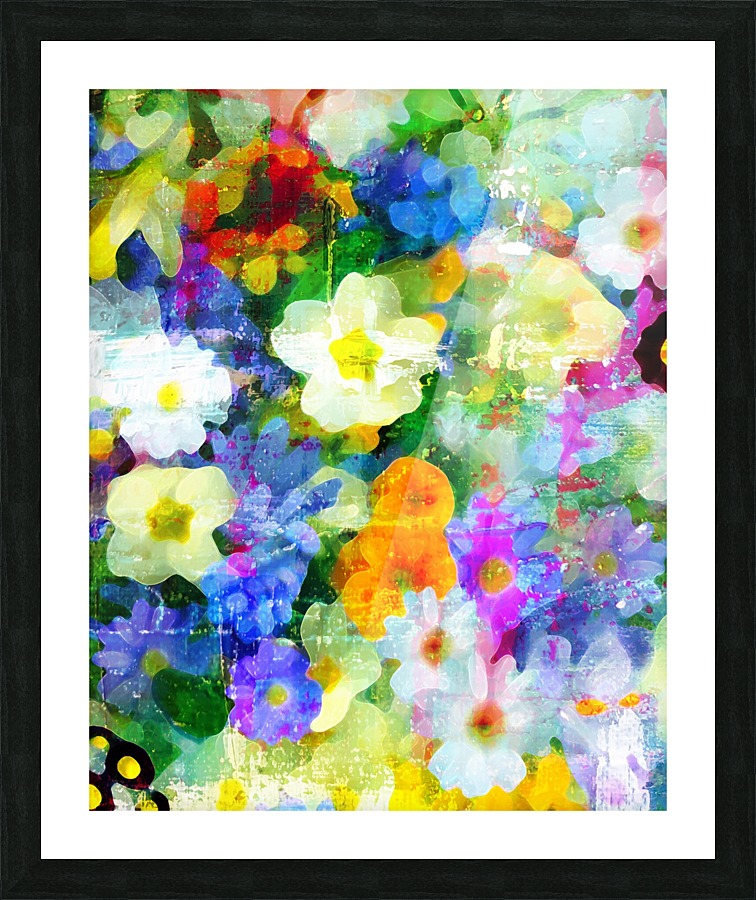 Garden Party Picture Frame Printing