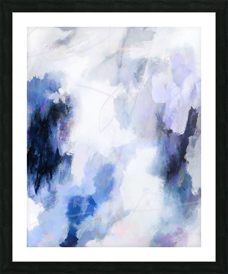 Lavender Cloud Picture Frame Printing