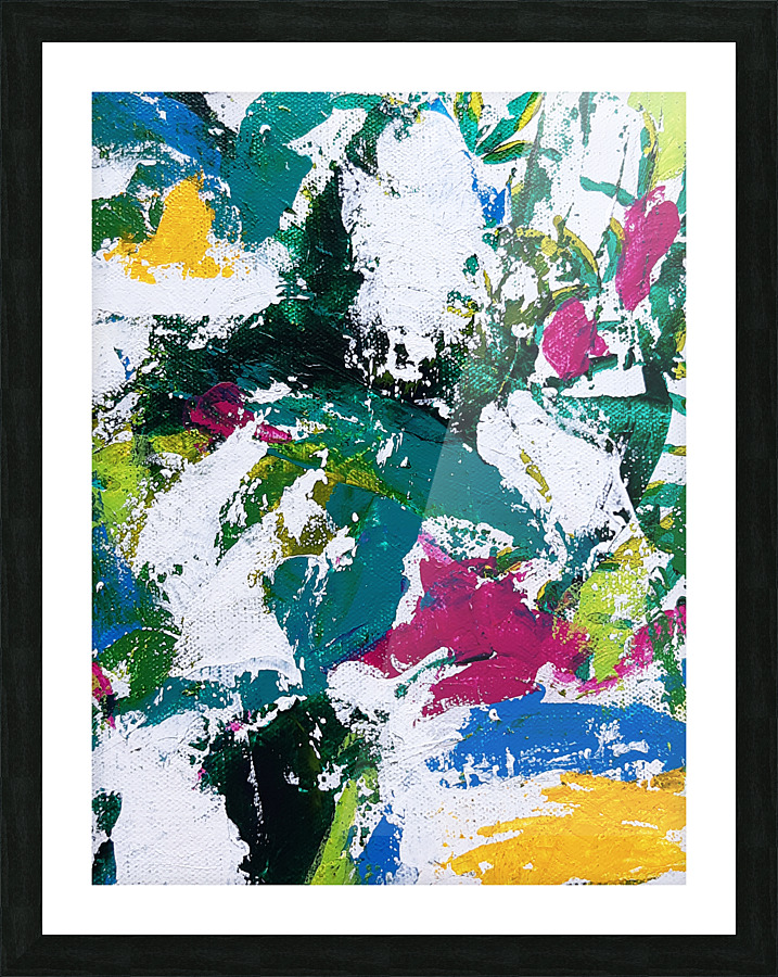 Tropical - Vertical Picture Frame Printing