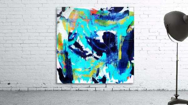 Abstract Ikat Wall Preview