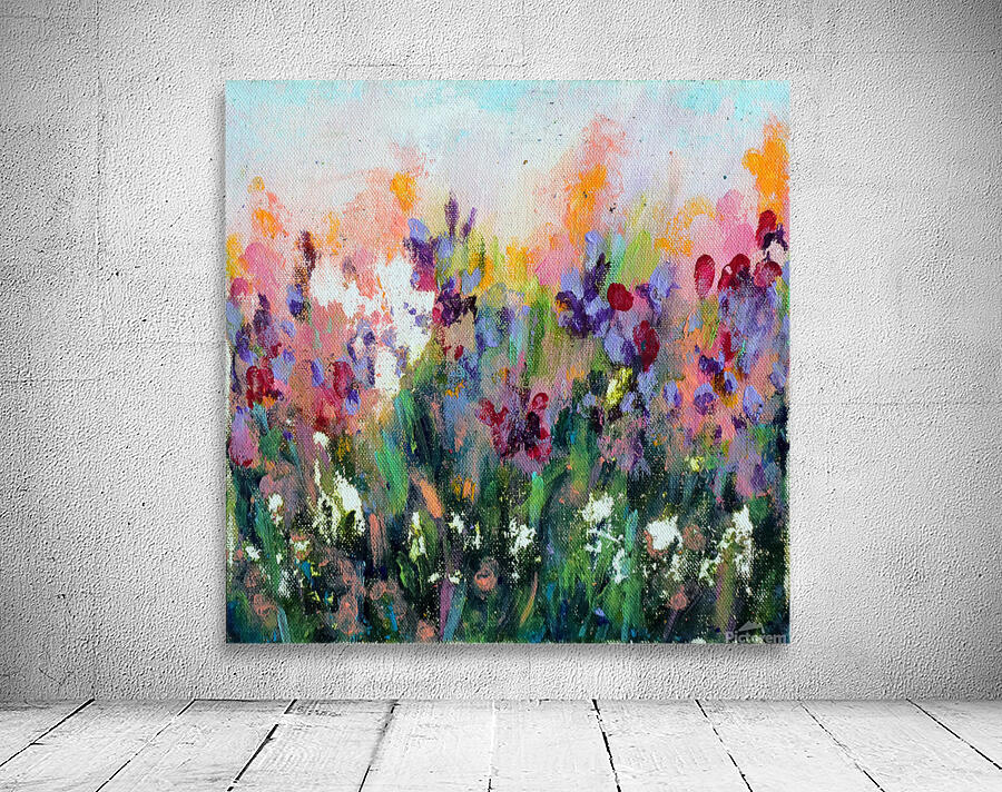 Purple Iris Wall Preview
