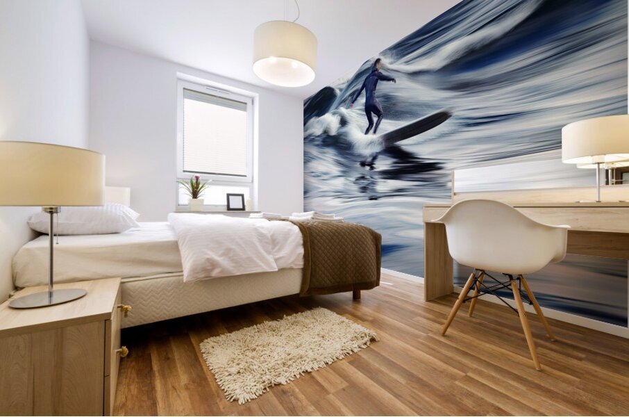 Fluide 2 Mural print