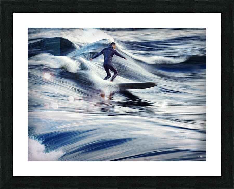 Fluide 2 Picture Frame print