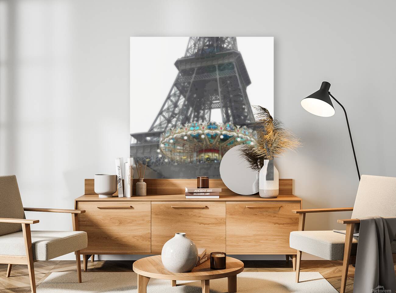 Le carrousel de la tour Reproduction