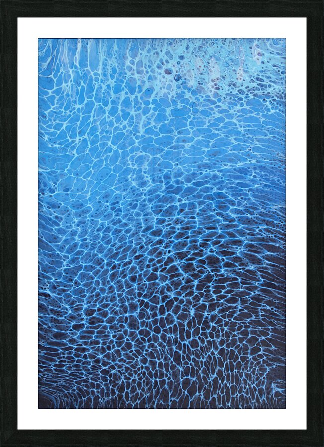 Sunlight Water Picture Frame print