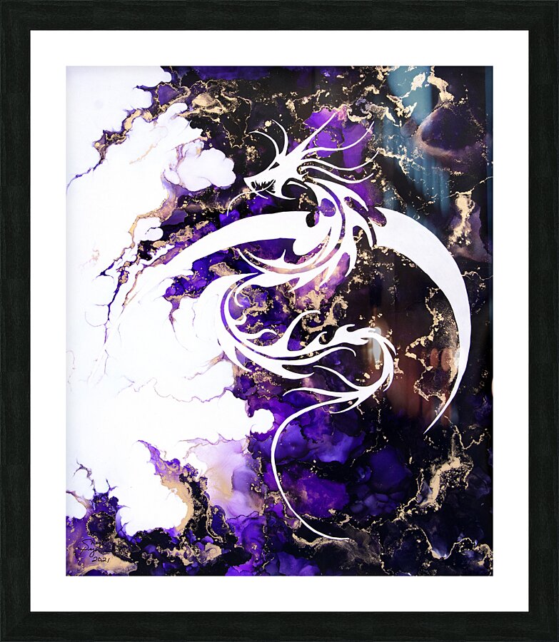 dragon Picture Frame print