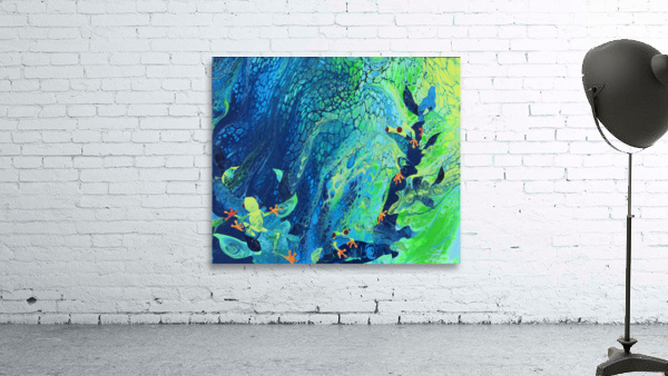 Red Eyed Tree Frog Wall Preview