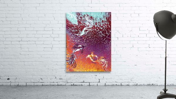 Koi Fish Wall Preview
