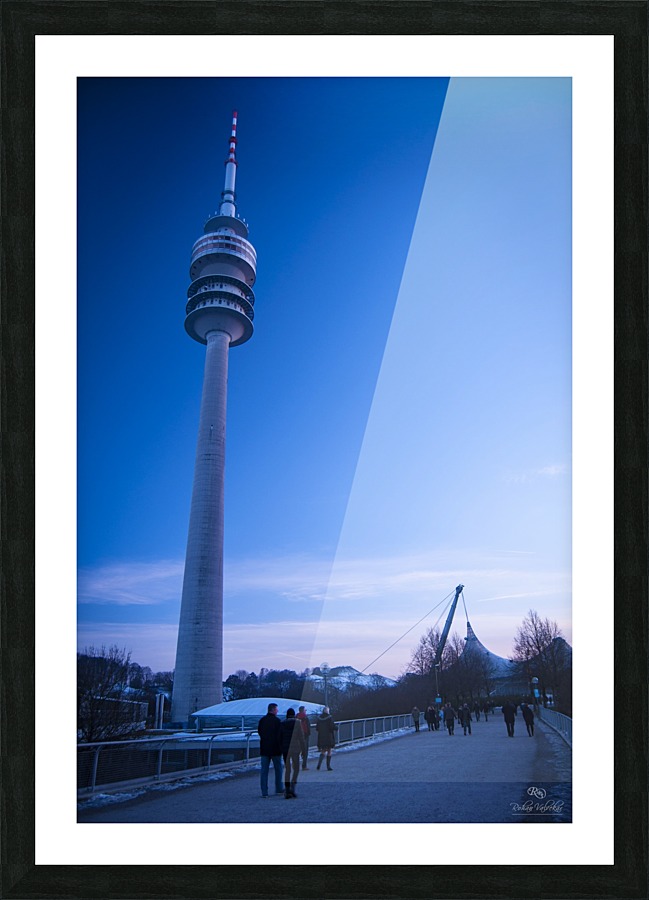 Olympia Blues Picture Frame print