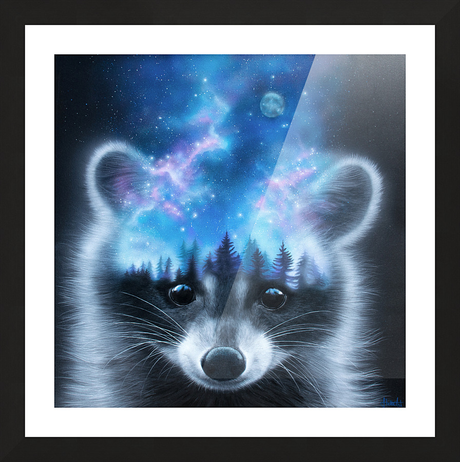 Inner space Picture Frame print