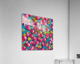 Repeating Kiwifruit Pattern Acrylic Print