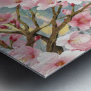 white blossoms in full bloom Metal print