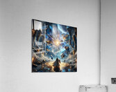 Powerful Mage Shattering Reality  Acrylic Print