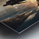  The Oracle’s Fractured Fate Metal print