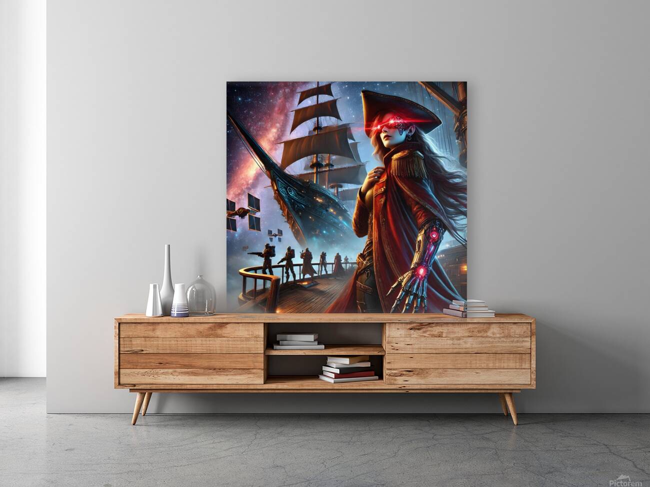  The Intergalactic Pirate Captain Reproduction