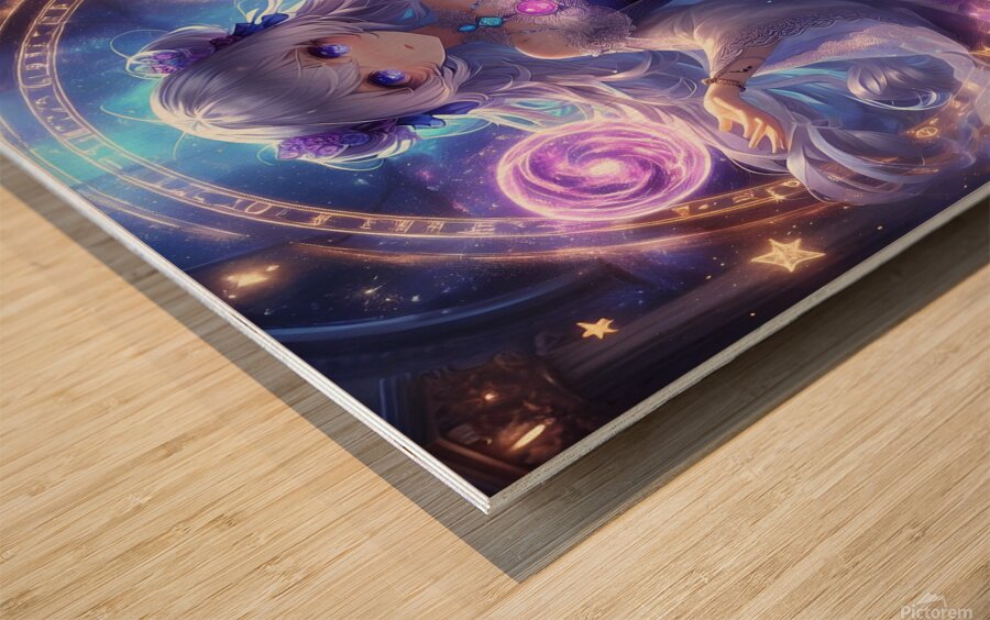  The Celestial Enchantress Wood print