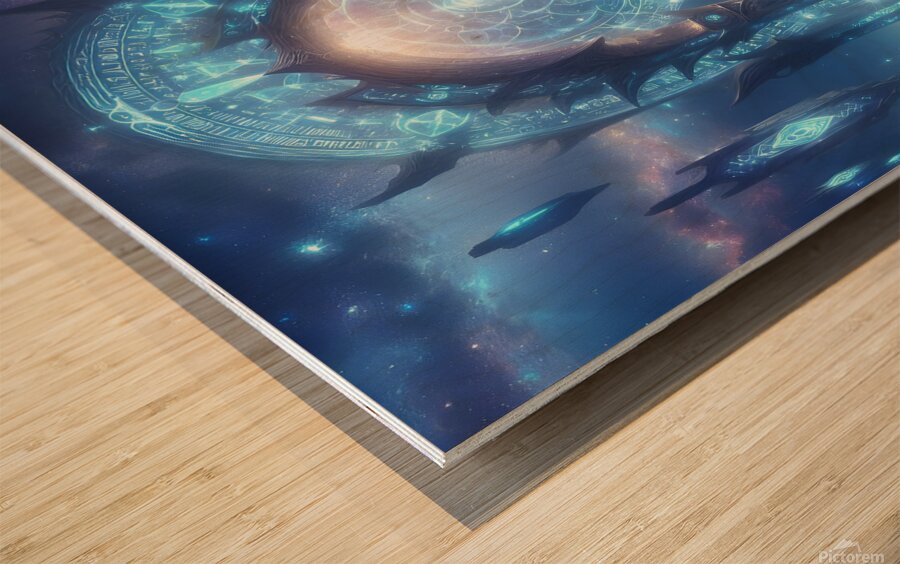  The Luminous Arc: Key to the Stars Wood print