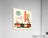Mid Century Modern Interior 3 Acrylic Print