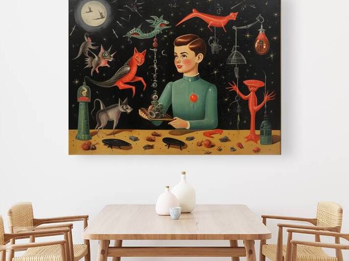 1950s wall art 2 by CognitiveShift