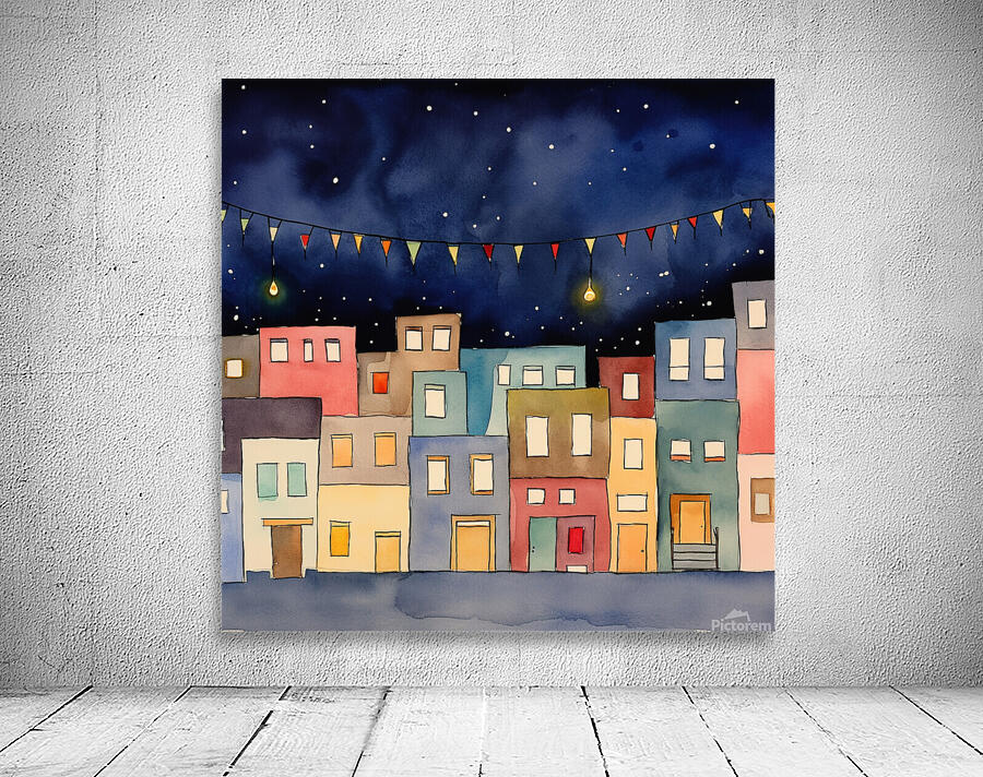 Starlight Town Wall Preview