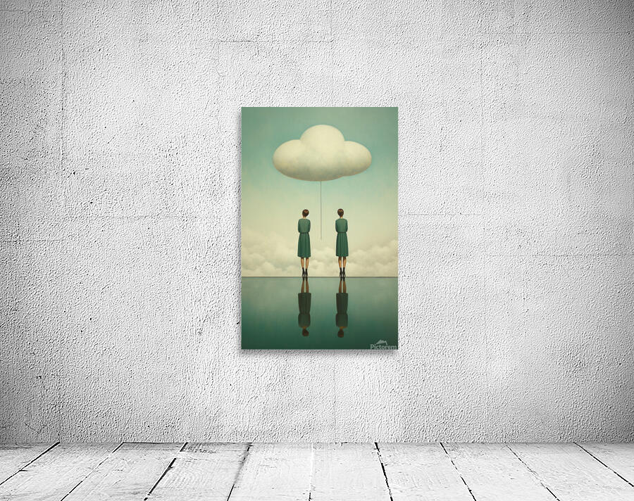 Cloud Twins Wall Preview