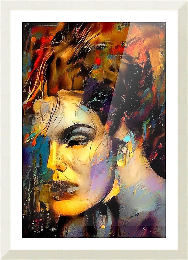 The ONE Picture Frame print
