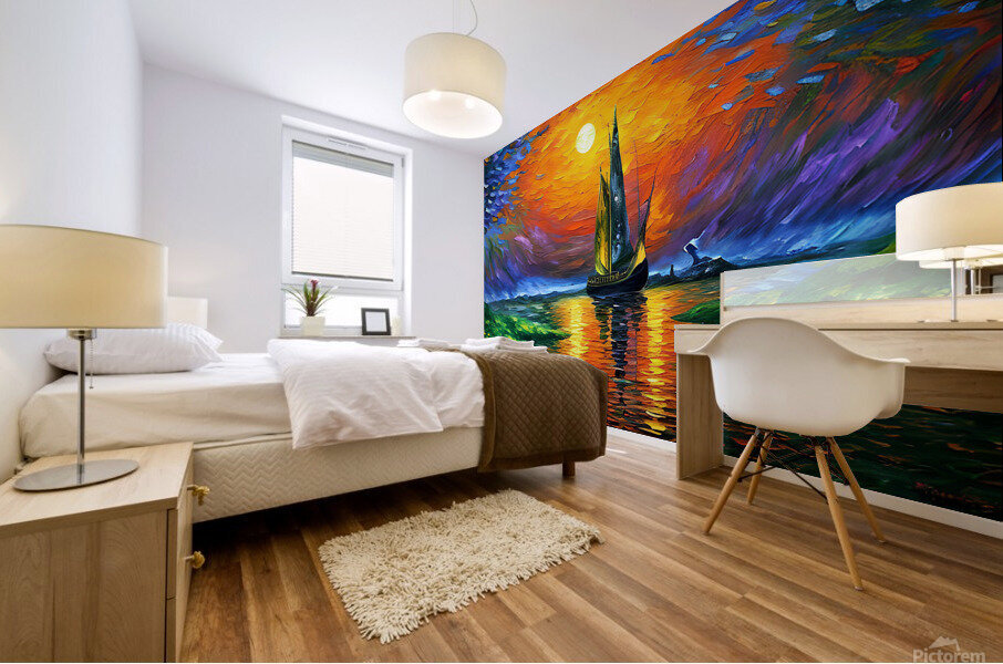Sail Away Mural print