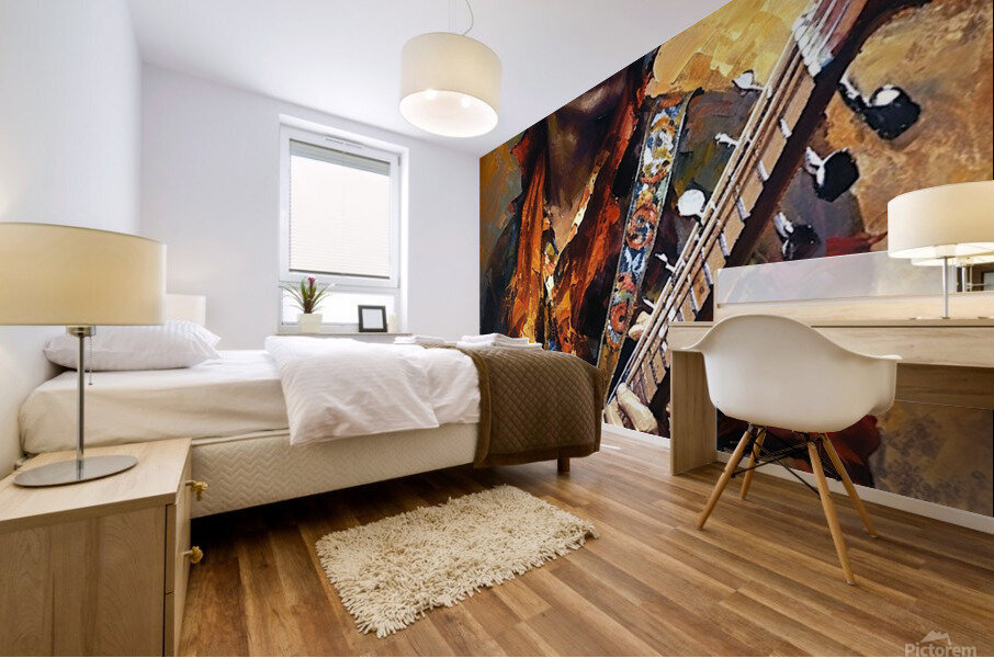 Jimmy Hendrix Mural print