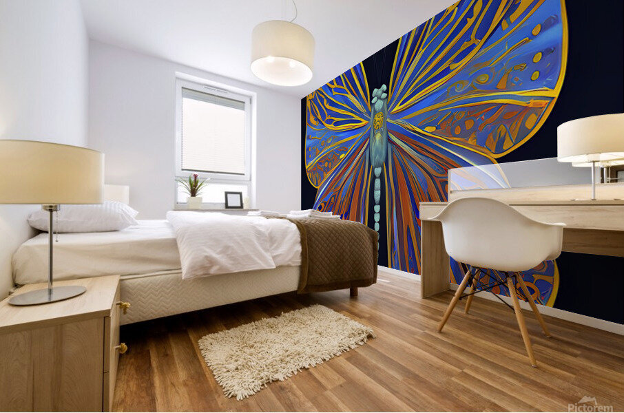 Butterfly Mural print