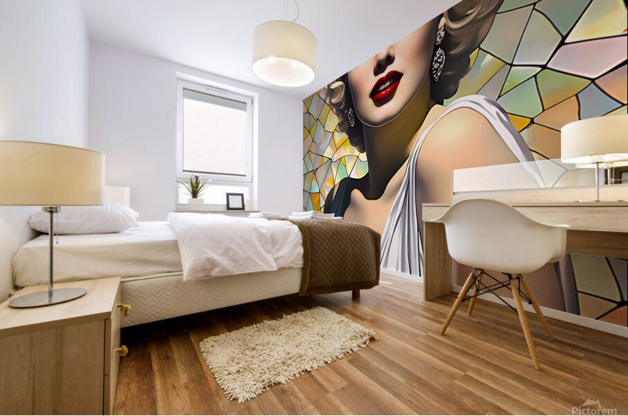 Mary Mural print