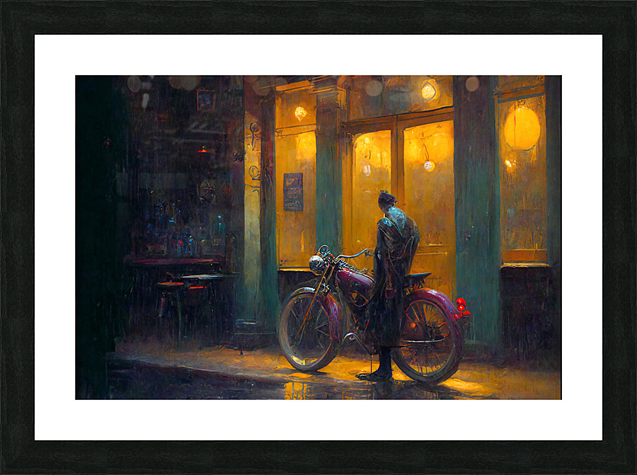 The Pub Picture Frame print