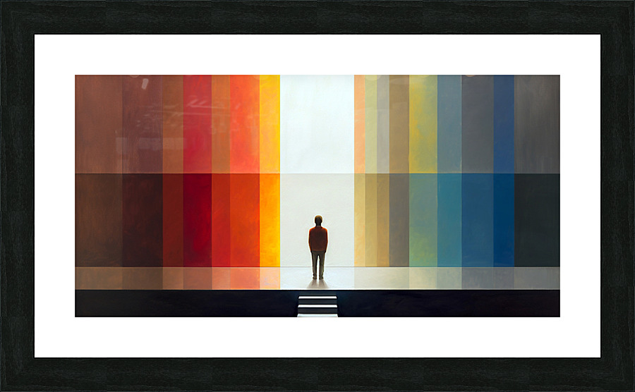 Spectrum Picture Frame print