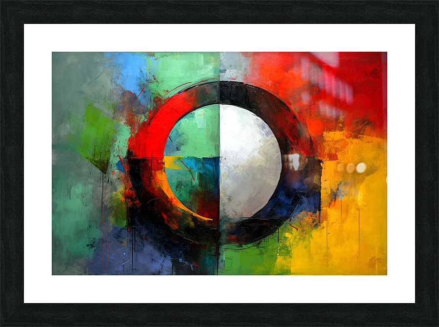 Centered Picture Frame print
