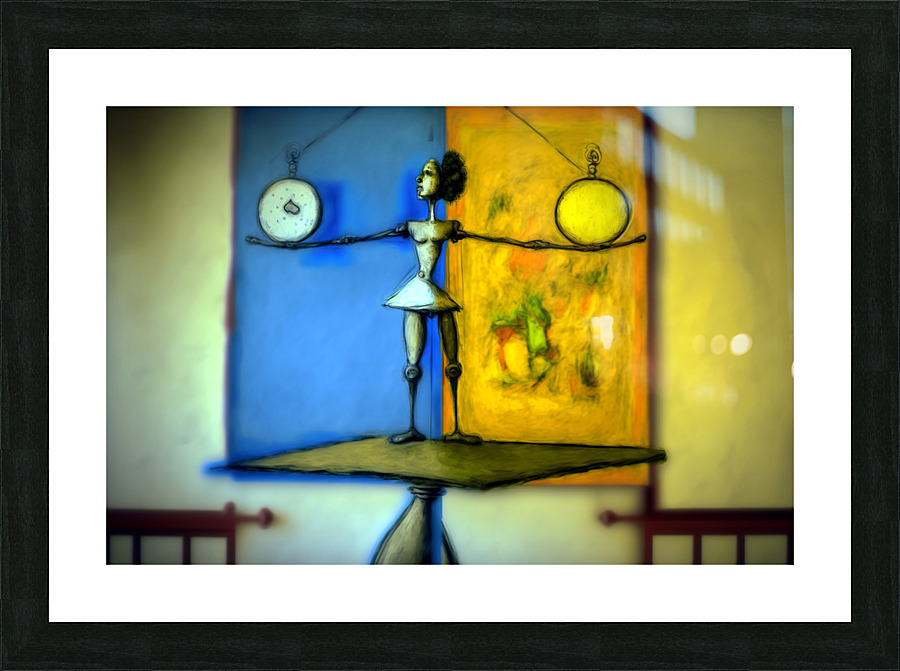 Balance Picture Frame print