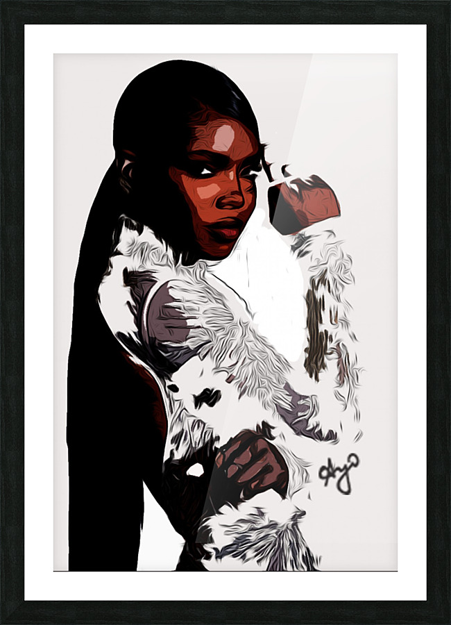 Ryan Destiny Picture Frame print