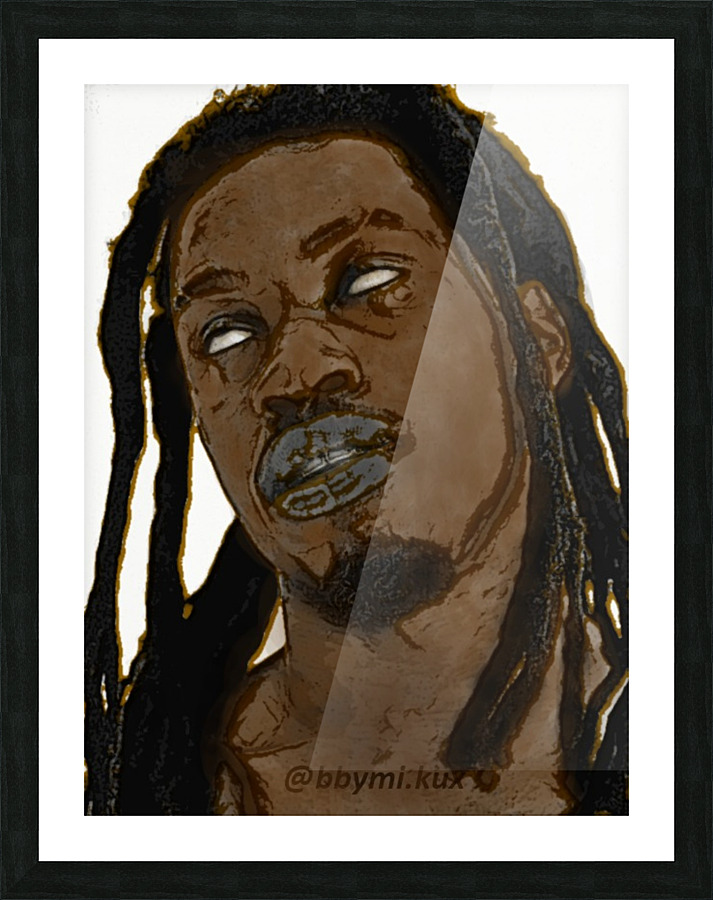 Denzel Curry Picture Frame print