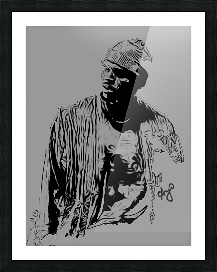 Chris Picture Frame print
