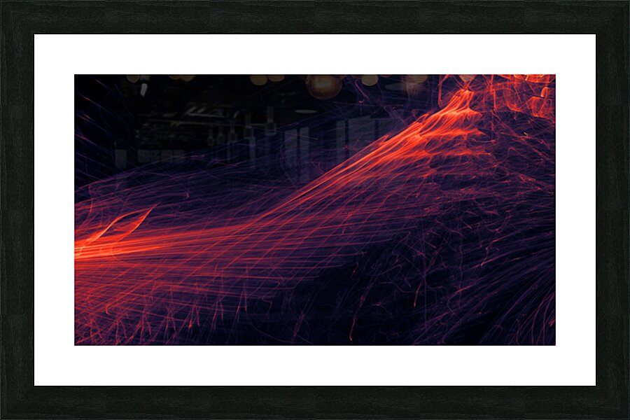 Crossing Paths Picture Frame print