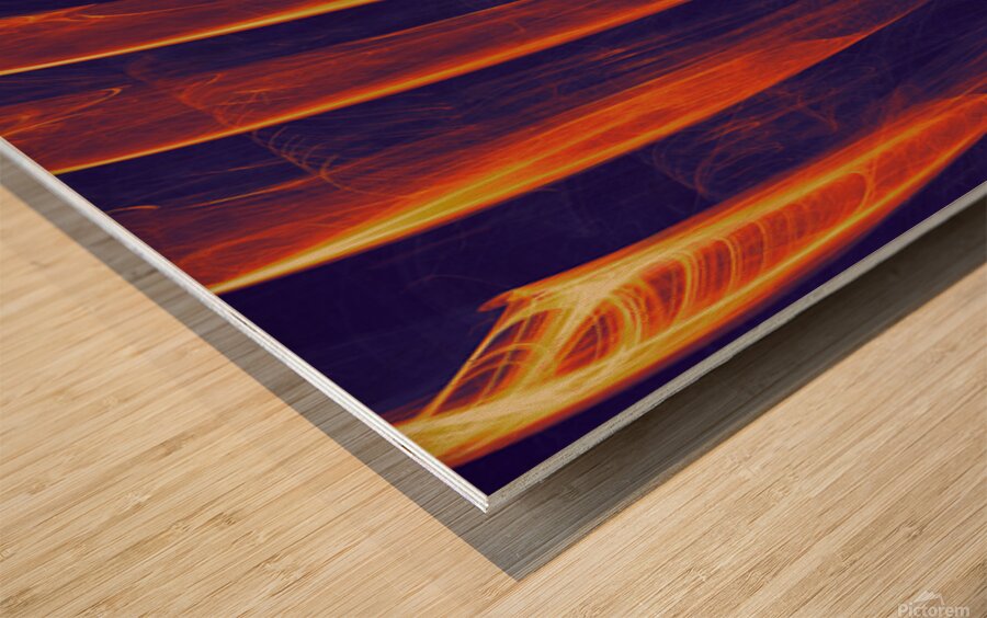 Pick a Stroke Wood print