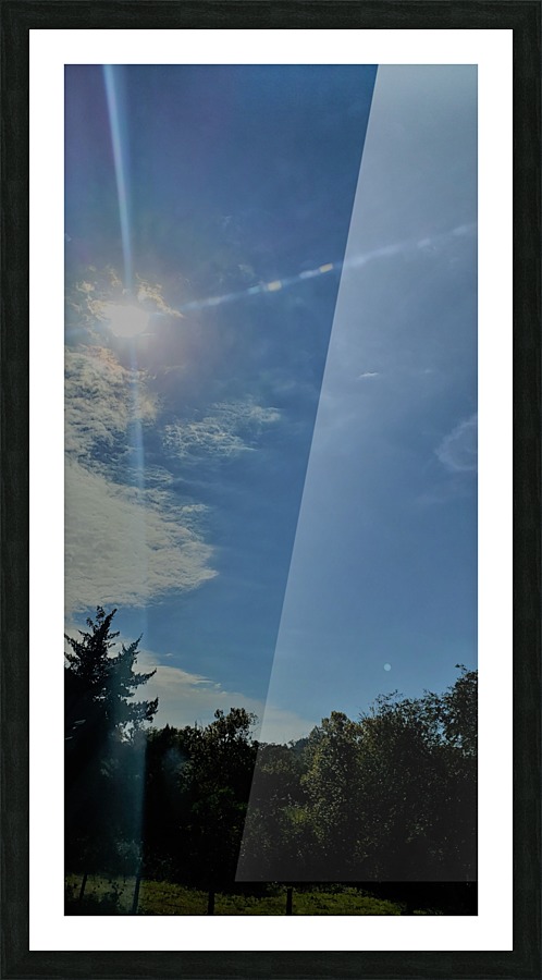 Skies Picture Frame print